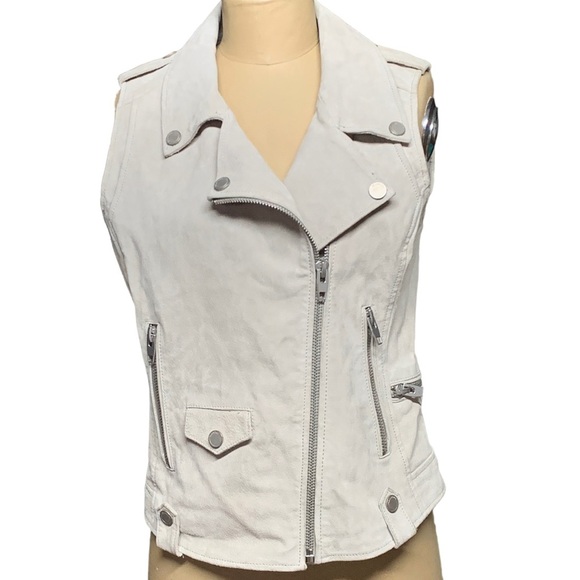 Blank NYC Jackets & Blazers - BLANK NYC, Genuine Suede Moto vest